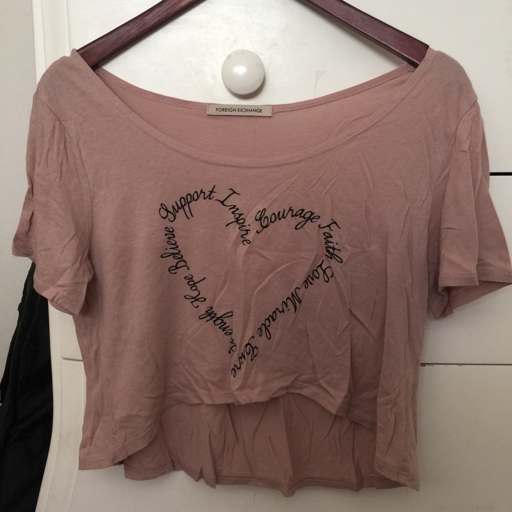 Inspirational Crop Top!